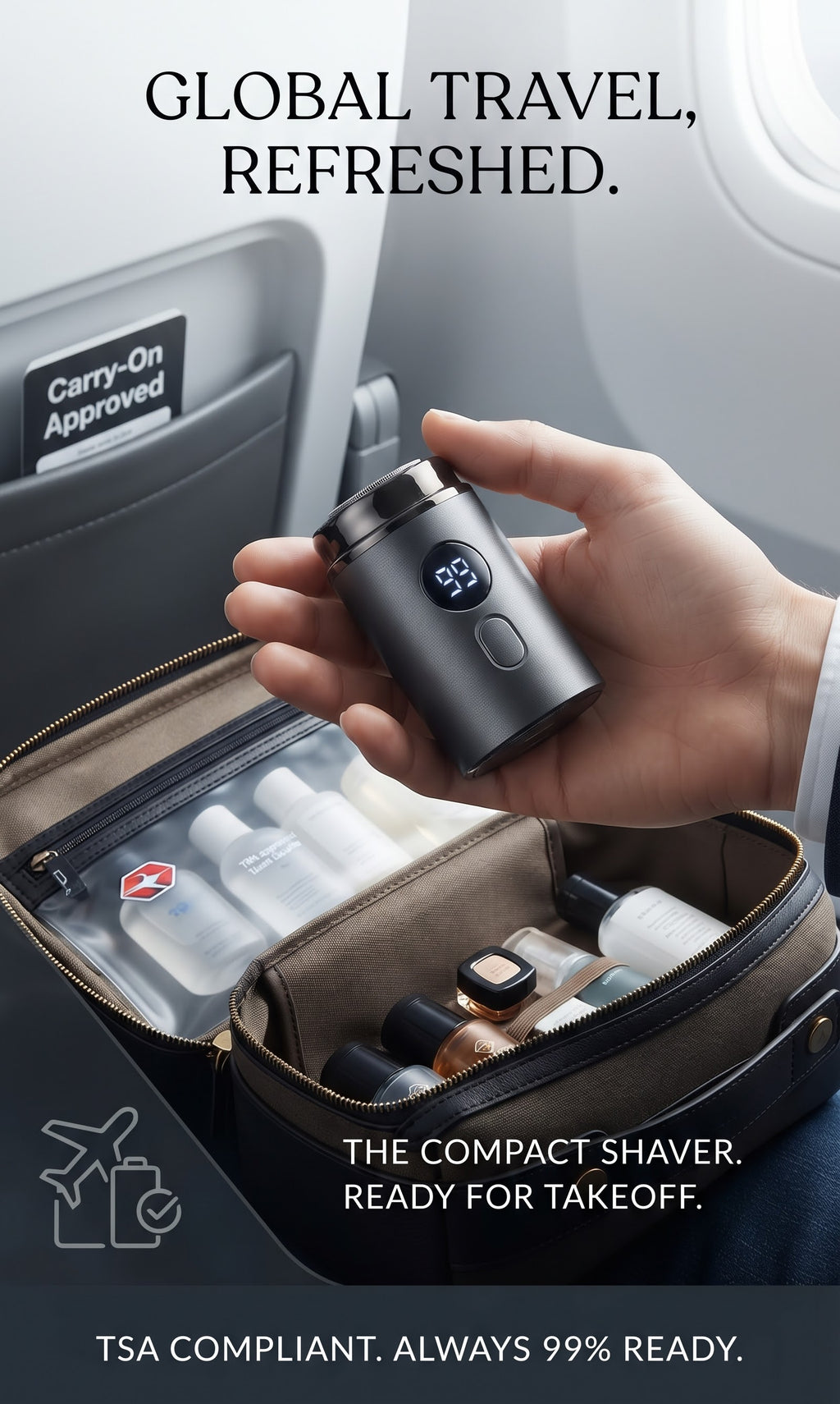 Electric Mini Razor Pocket Shaver